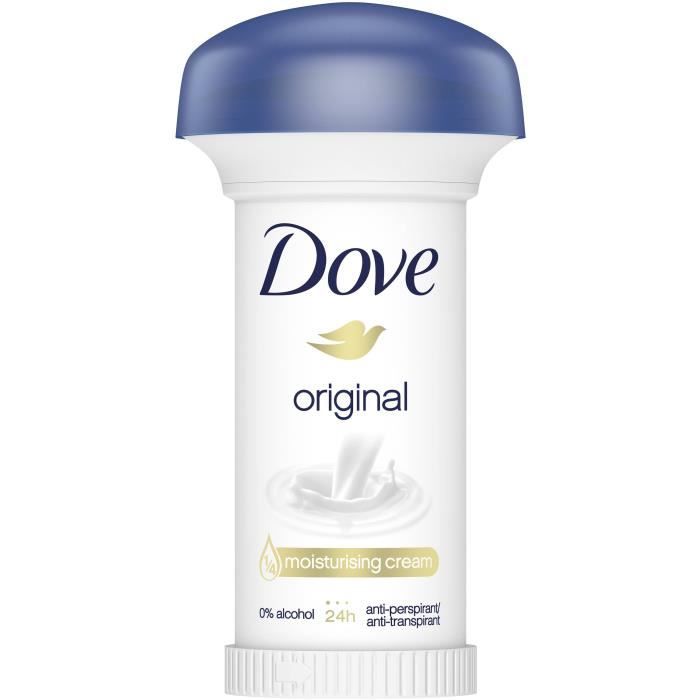 DOVE Déodorant Bille Crème Original - 50 ml - Cdiscount Au quotidien