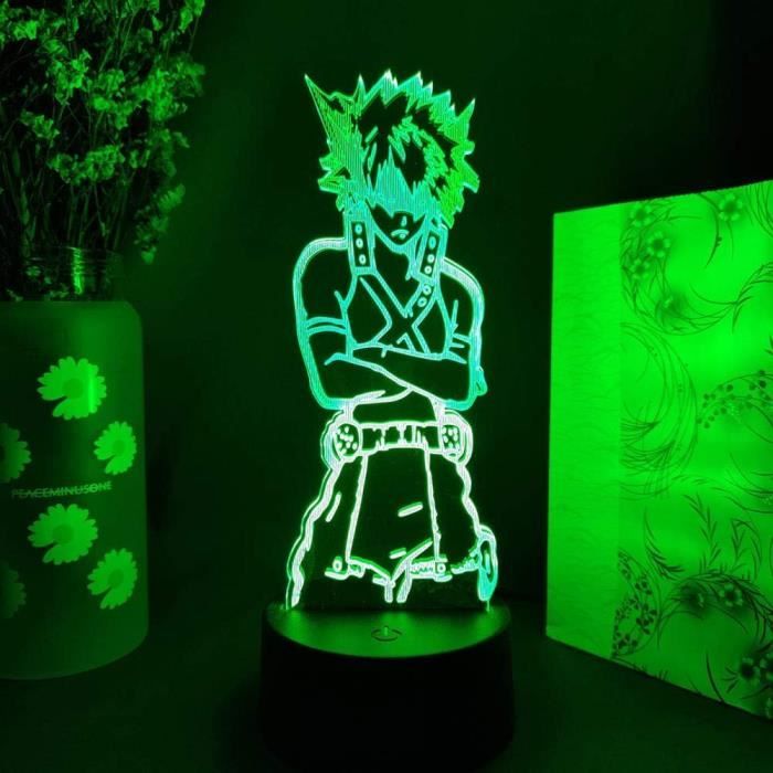 Lampe veilleuse 3D Katsuki Bakugo - My Hero Academia™