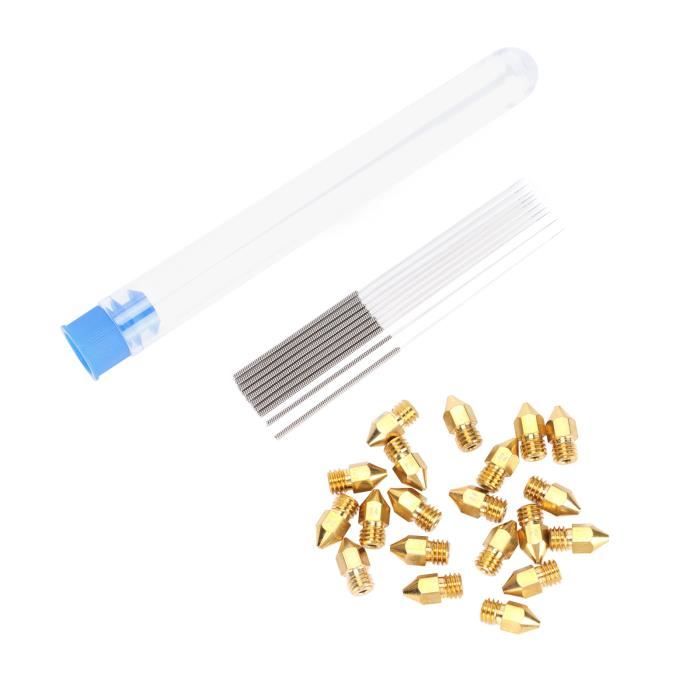 Kit De Nettoyage De Buses Carburateur - 13 Aiguilles De Diamètres Différents - Boîtier Aluminium - Pour Moto, Quad
