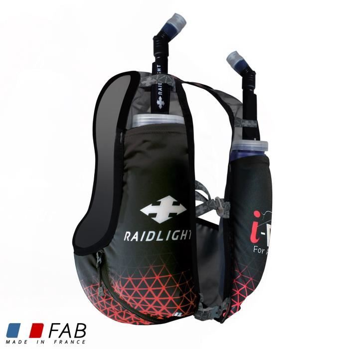sac à dos i-dog revolutiv ultralight 3l raidlight made in france homme noir xl