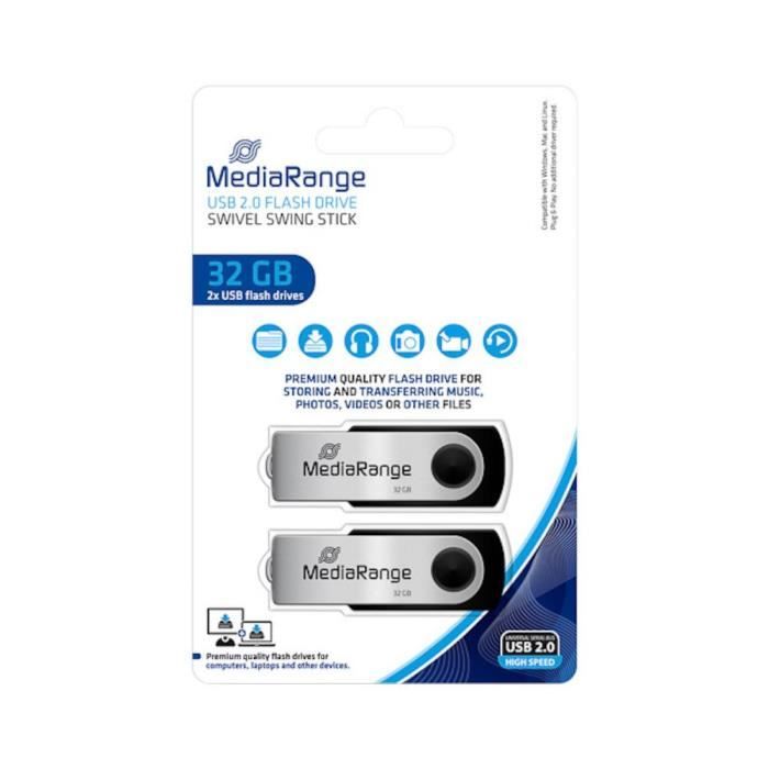 MediaRange MR911 2 Clé USB USB 2.0