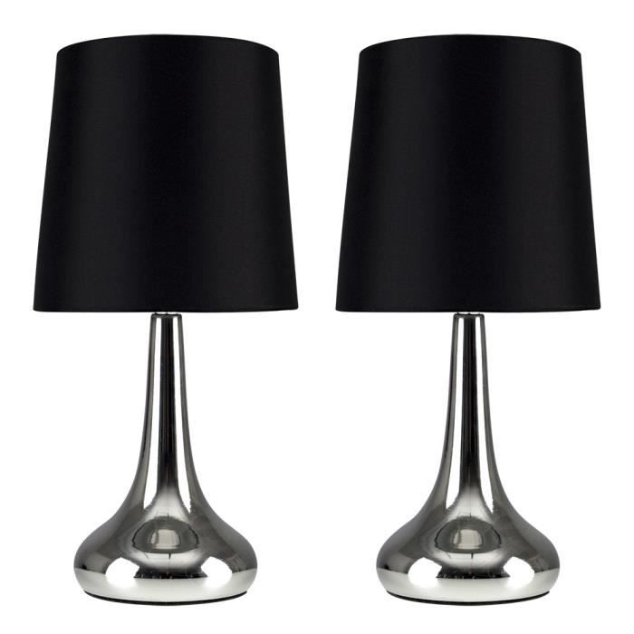 BQLZR Bureau Table clair Pi/¨/¨ces 3 Voies Contr?le Tactile Capteur Ampoule lampe