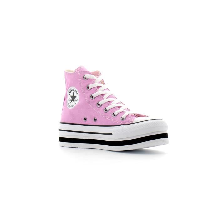 converse rose délavé