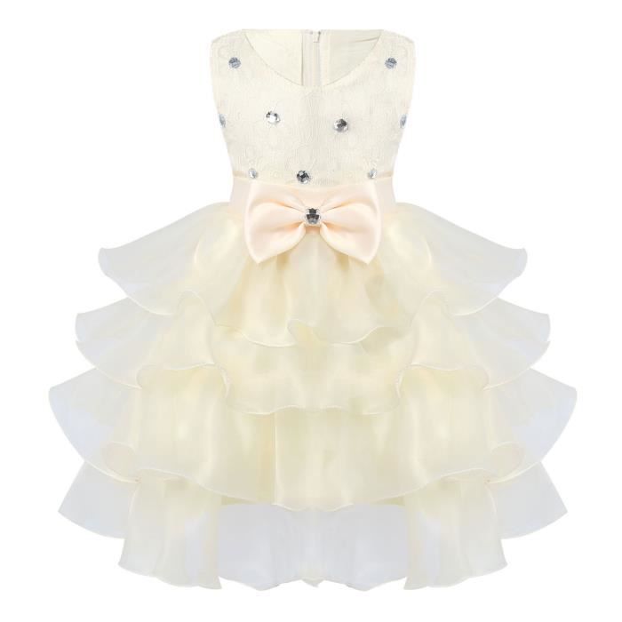 Iiniim Robe D Anniversaire Bebe Fille Robe De Prin