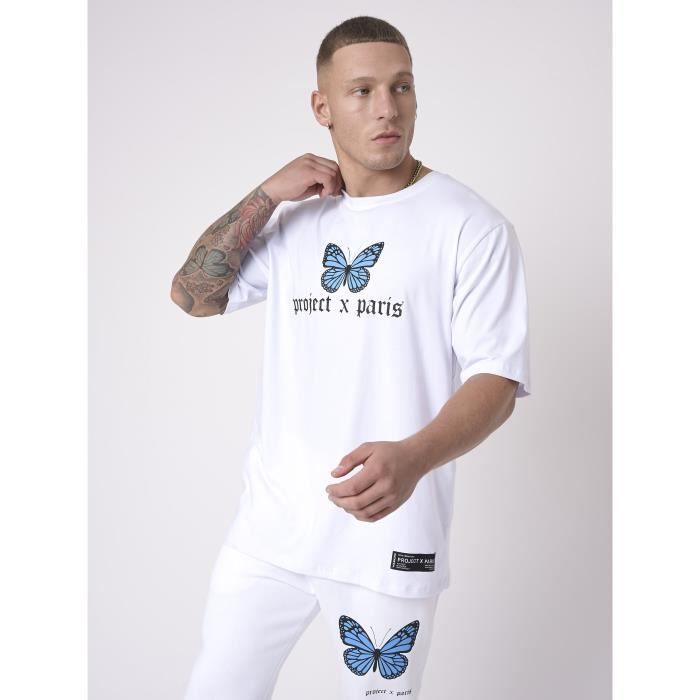 Sont d amiral papillon /"Homme//Femme T-shirts en coton TA021091
