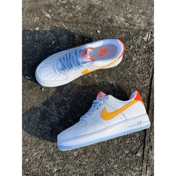 air force one blanche et jaune femme