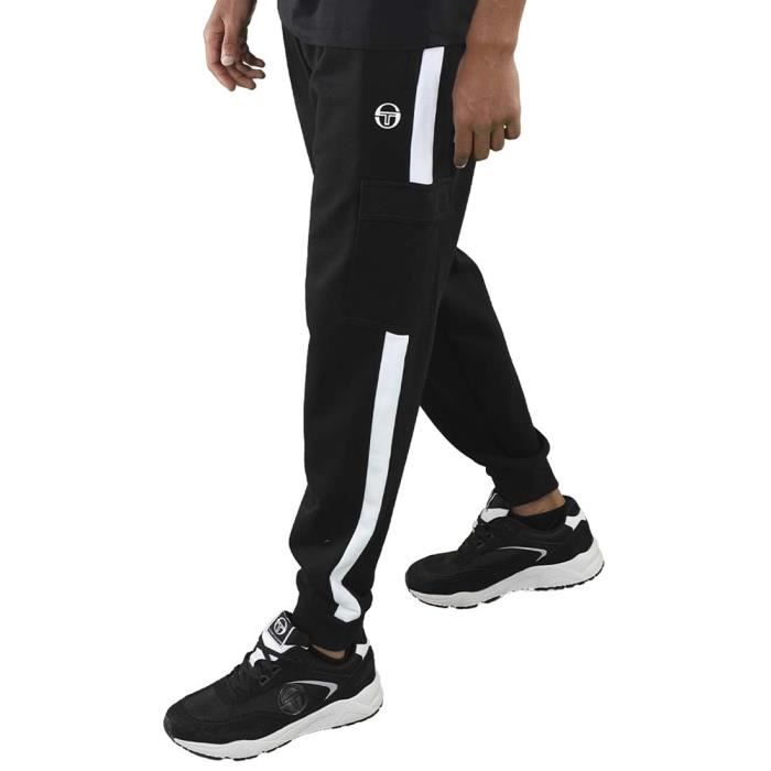 Pantalon de Surv tement Sergio Tacchini Voltemo noir avec poche