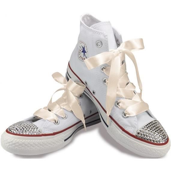 puma lacet ruban blanc