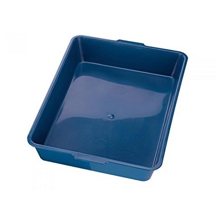 Meilleurs prix pour NOBBY LITIÈRE POUR CHAT - BLEU - 46 X 31 X 8 CM