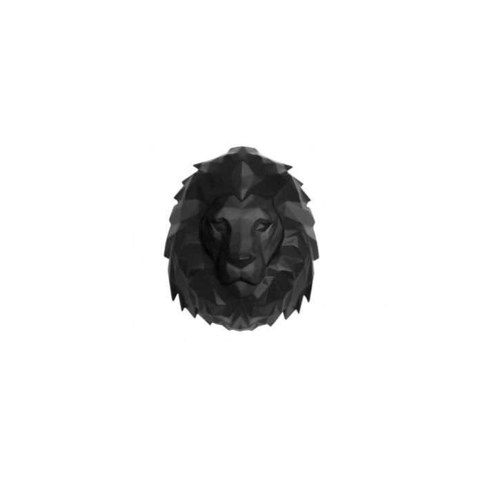 Tete De Lion Noir Origami Cdiscount Maison Tete De Lion Noir Origami Cdiscount Maison