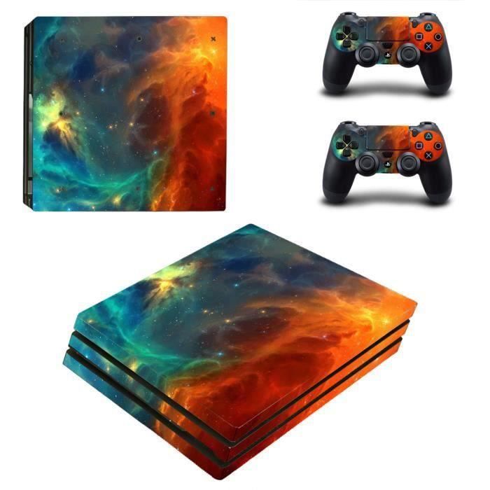 Skin PS4 Pro Itsaskin - Autocollant Vinyle - Skull Anchor Octopus Under Sea