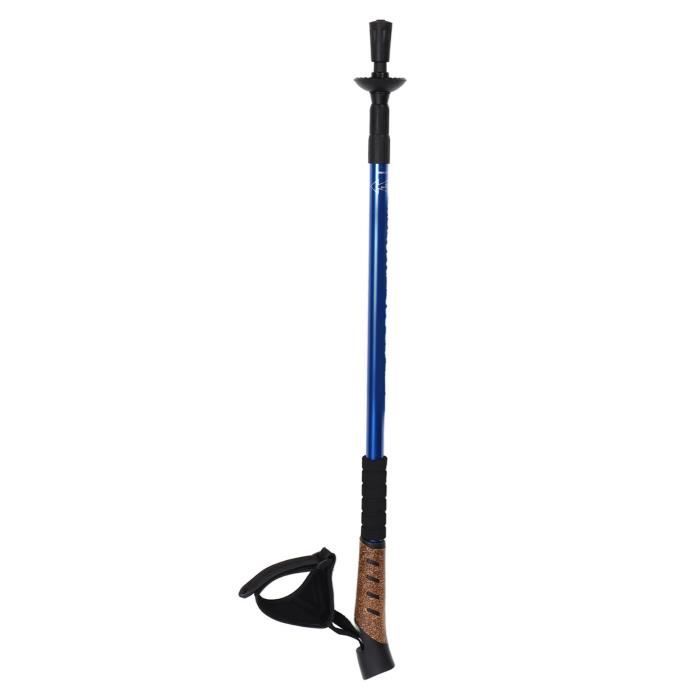 Bâton De Randonnée Télescopique - Bleu - Neuf - Pour Marche Et Trekking