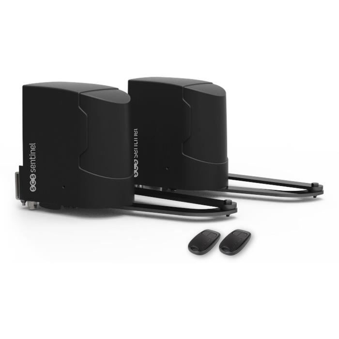 Kit moteur de portail deux battants - SCS SENTINEL - SimplyOpen 2 - Jusquà 200 kg par vantail et 5 mètres max