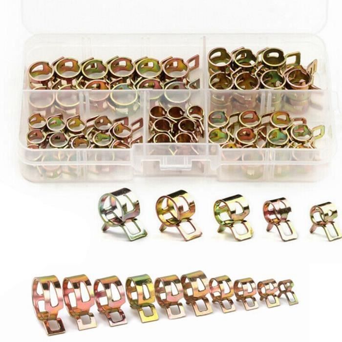 20pcs Ensemble De Colliers De Serrage Clips En Combinaison En Forme De U Avec Vis 16 20 25 32mm 25mm