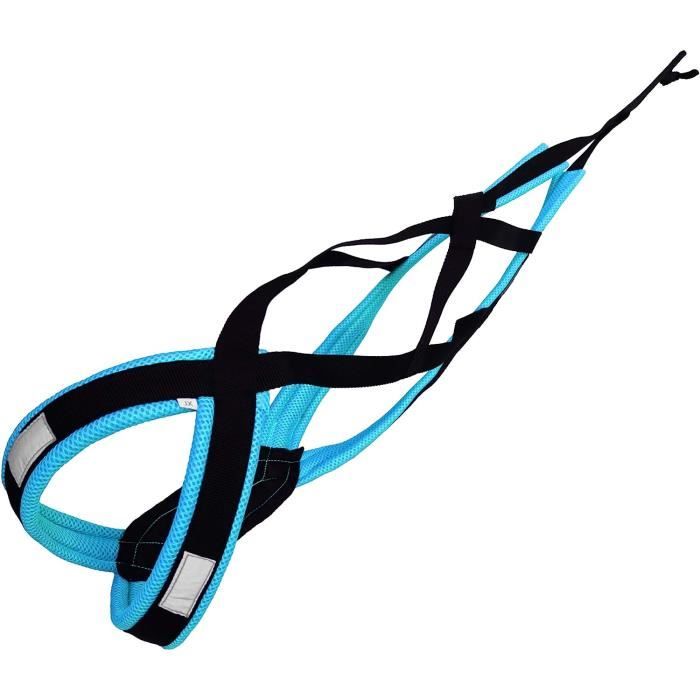 Harnais De Traction Pour Entraînement - Sangle Réglable 84-116cm - Pour Sprint, Football, Renforcement - Nylon Résistant