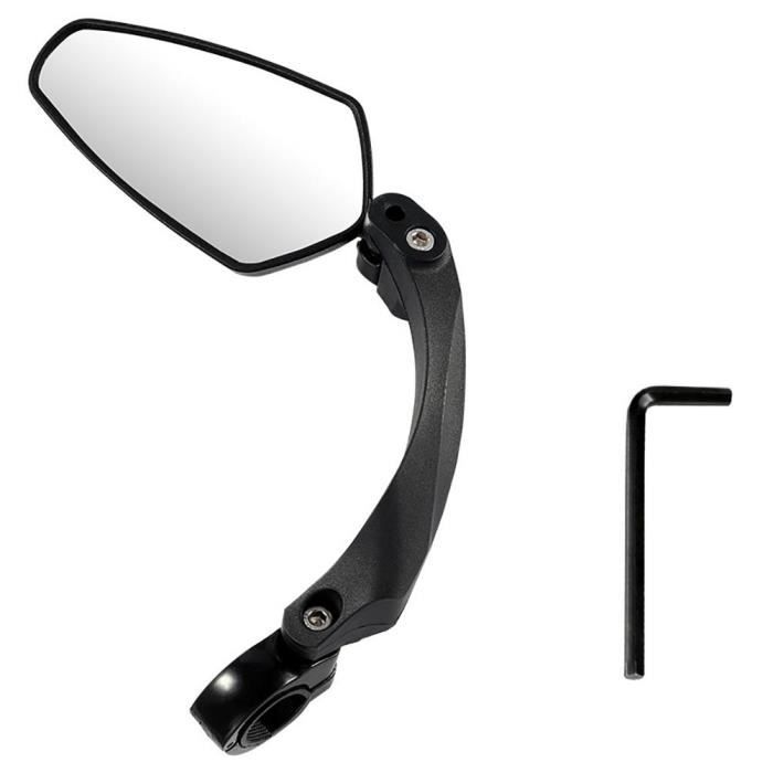 Rétroviseurs de Vélo Rotatifs à 360° - Miroirs de Guidon pour Vélo et Trottinette  Electrique - Noir - Cdiscount Sport