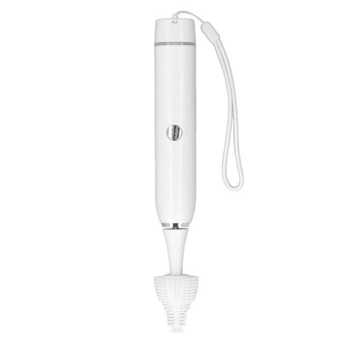Brosse à Biberon De Voyage - Silicone Alimentaire, Avec étui Et égouttoir, Pour Bébé