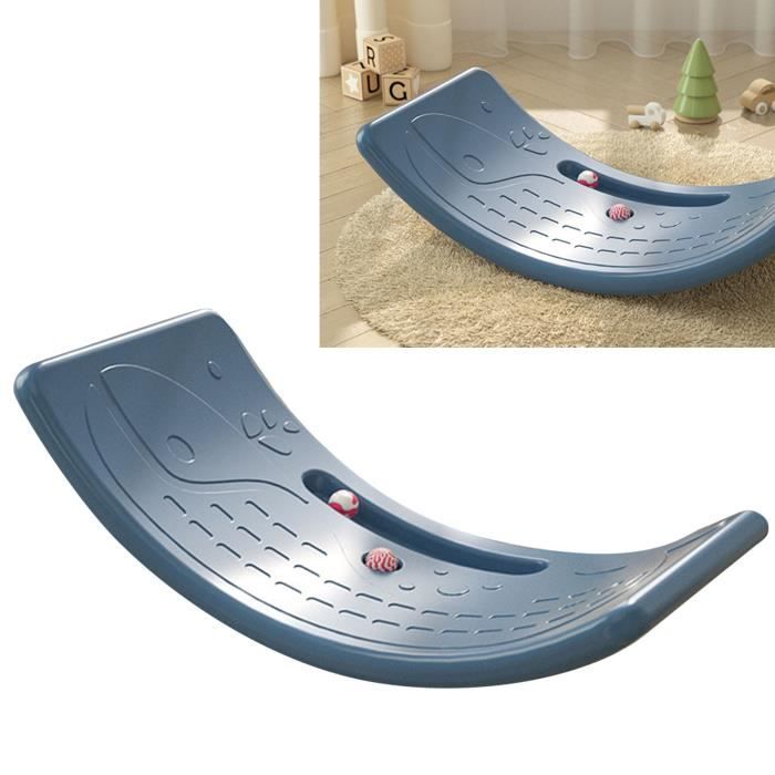 Navaris d'équilibre en bois pour enfants - Planche à bascule pour tout-petits Navaris d'équilibre en bois pour enfants - Planche à bascule pour tout-petits