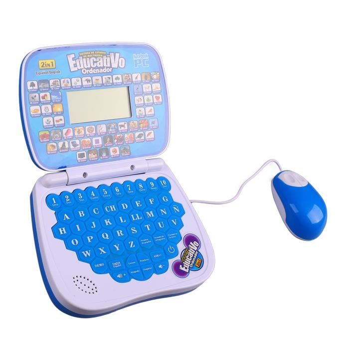 Jouet pour Enfants Disney Stitch, Ordinateur éducatif bilingue | Lynia Jouet pour Enfants Disney Stitch, Ordinateur éducatif bilingue | Lynia