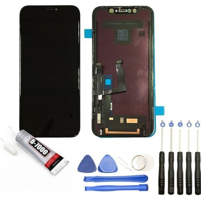Écran LCD + Vitre Tactile Pour IPhone 15 - Noir, Neuf Avec Outils, Marque GLOBALSTOCK, Fabriqué En France