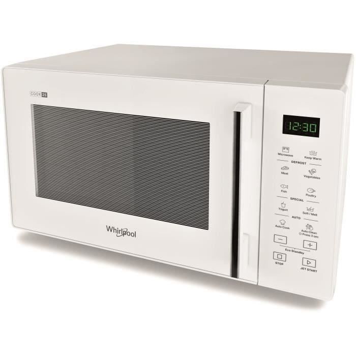 Micro-ondes Whirlpool MWP2S1, Electronique, 25L, 900W, Auto Cook (7 recettes)