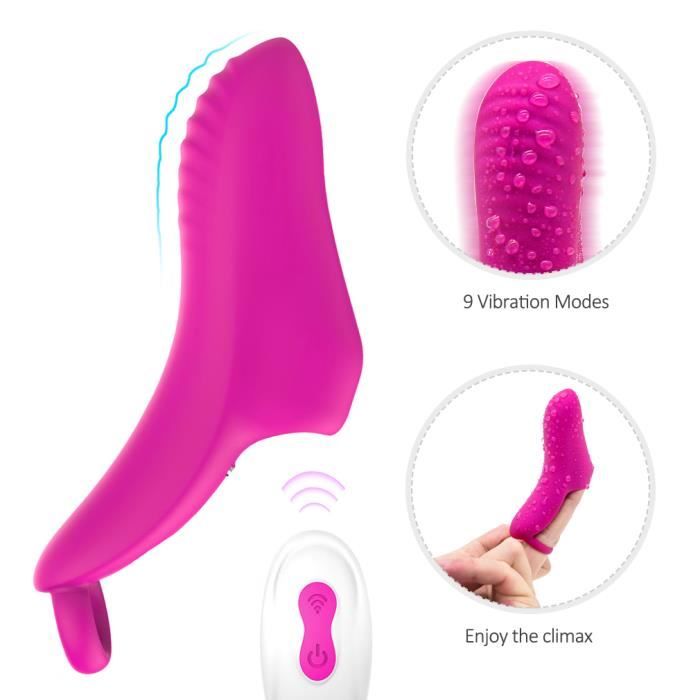 Vibromasseurs Feminin Clitoridien Télécommande Stimulateur Clitoridien Sex  Toys