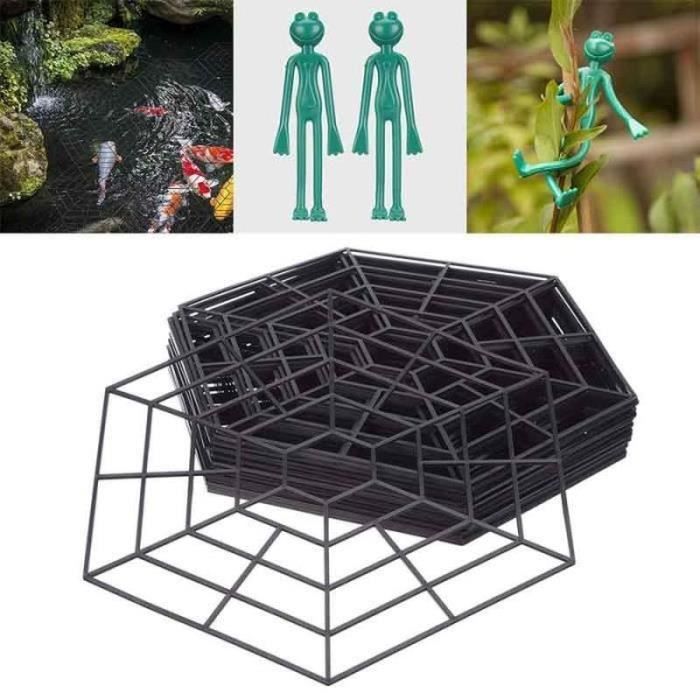 Figurine Héron Décoratif Et Effaroucheur Pour Bassin - 70 Cm - Plastique Résistant Aux Intempéries - 9