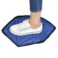 couvre-chaussures réutilisable 1 paire de couvre-chaussures automatique antidérapant étanche réutilisable mains libres pour-1