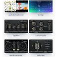 Garosa Affichage d'autoradio Lecteur multimédia audio de voiture Bluetooth Wifi pour Android 10.1 remplacement pour Nissan Qashqai-1