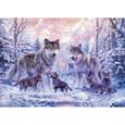 Puzzle Loups arctiques - Ravensburger - 1000 pièces - Adulte - Intérieur-1