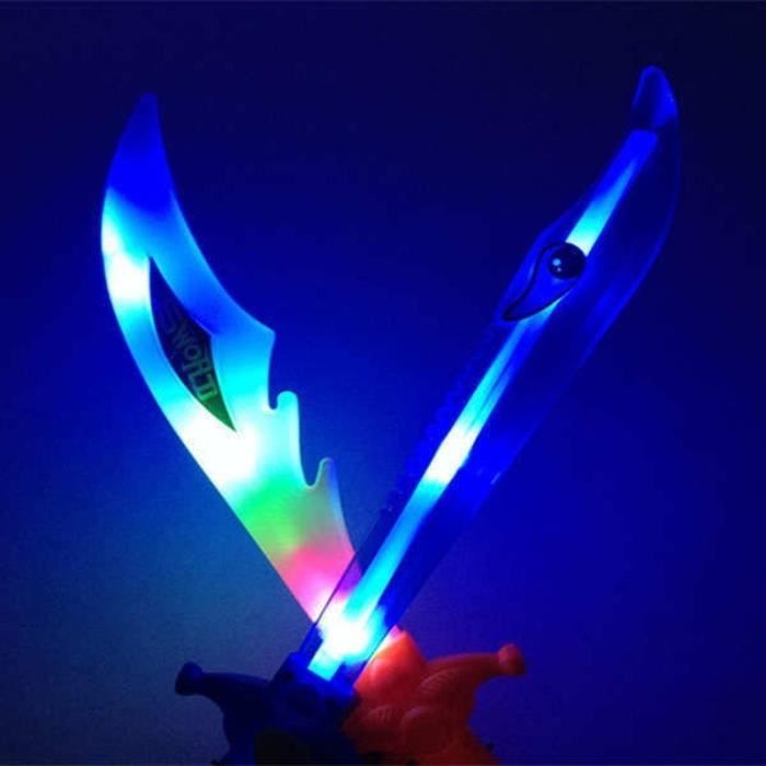 Triple épée lumineuse - Bleu - Jouets enfants - Cdiscount Jeux