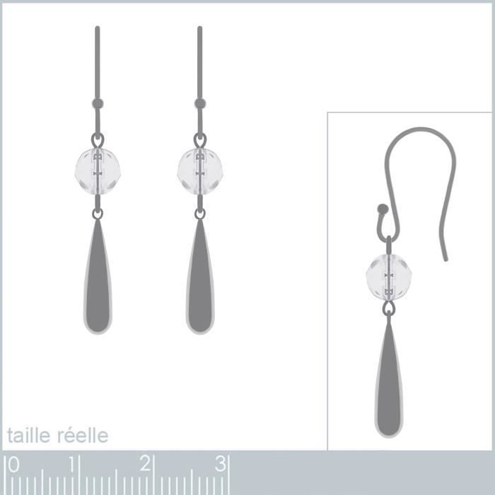 Boucles D'oreilles Pendantes En Argent 925 - Pour Femme - Neuves Avec étiquettes
