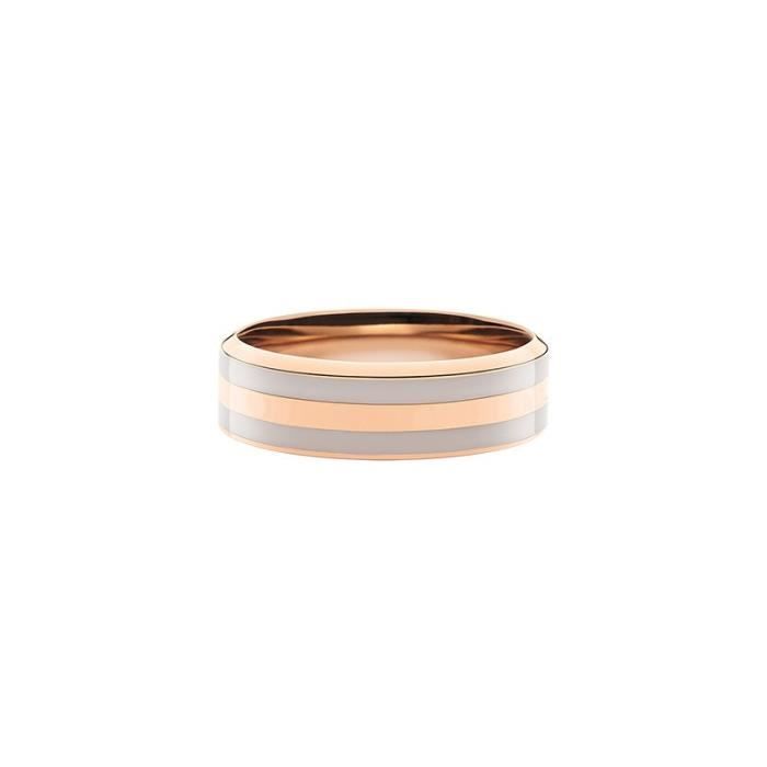 Bague DW classique pour hommes et femmes DW B 6 Titane et acier Argente Cristal Achat Vente bracelet gourmette Bague DW classique pour hommes