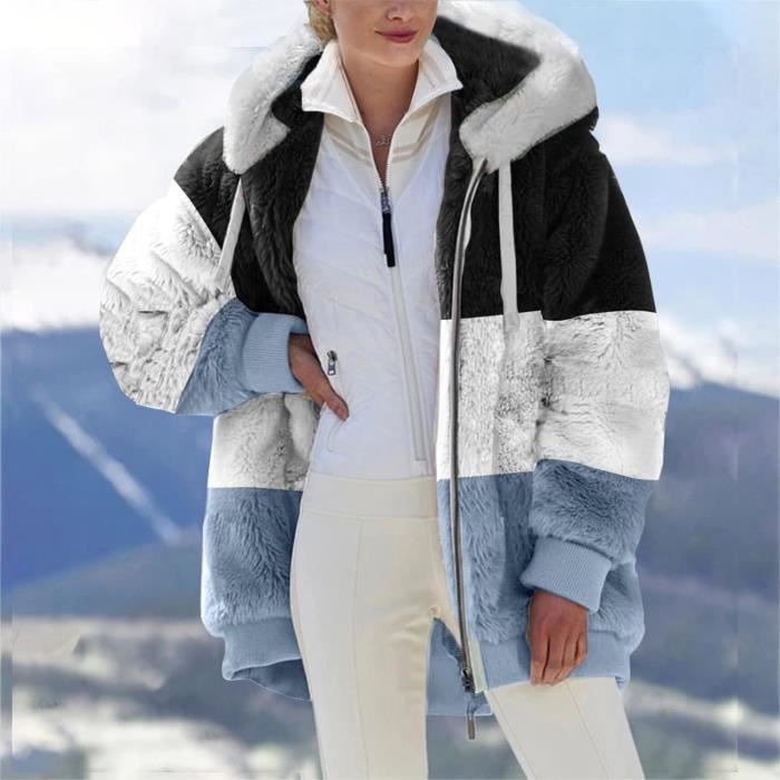 Veste polaire femme capuche grande taille deals