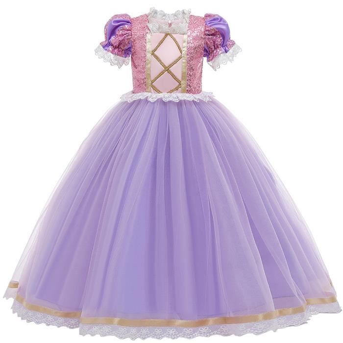 Déguisement Raiponce Robe pour enfants - FINDPITAYA - Violet - Fille -  Manches Longues - Costume Cosplay - Cdiscount Jeux - Jouets