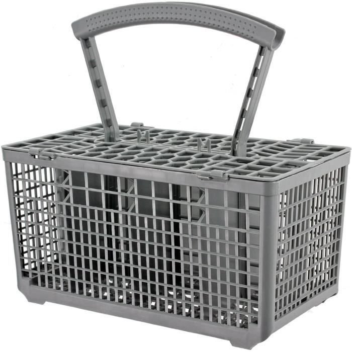 Spares2go Panier Cage À Couverts compatible avec Hotpoint Lave-vaisselle  (poignée amovible) Gris : : Cuisine et Maison