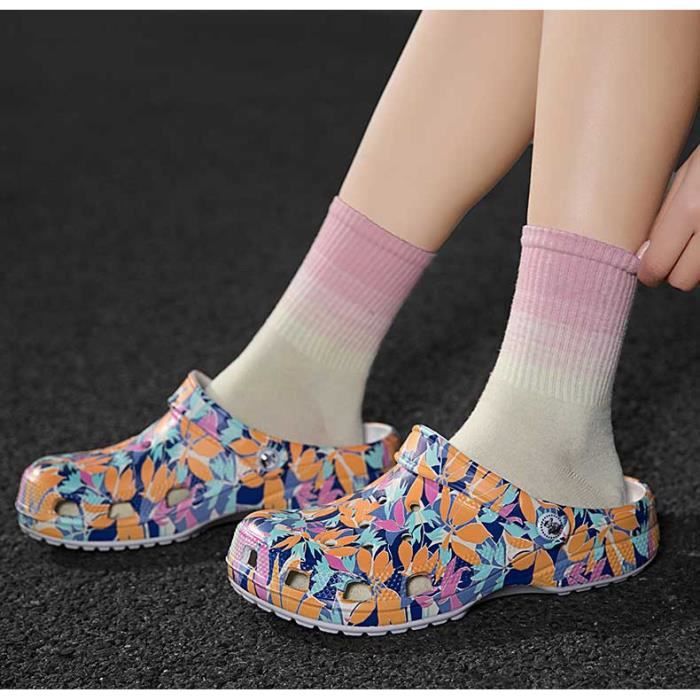 Sabot Plastique Femme Imprim Confortable L ger Ultra
