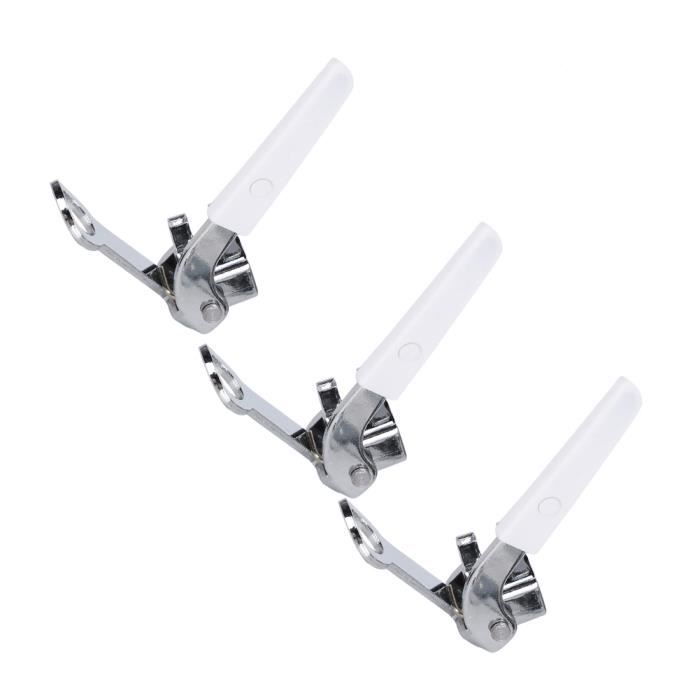 Lot De 8 Pieds-de-biche Pour Machine à Coudre - Acier Inoxydable, Tailles 3 à 10 Mm, Pour Ourlets Et Couture Précise