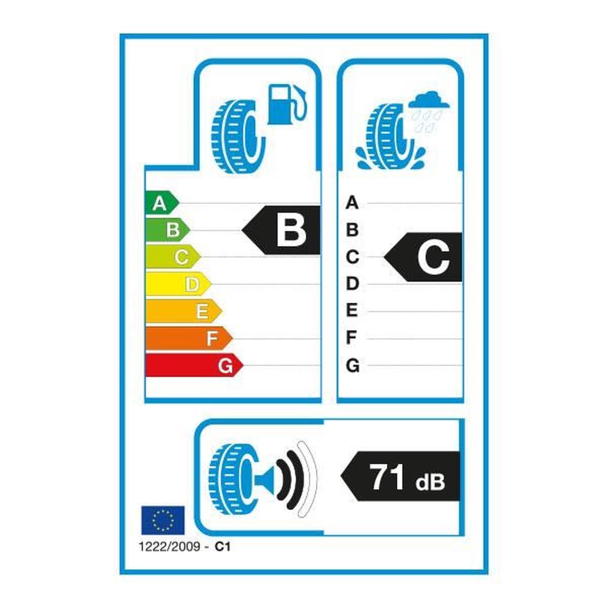 Alpine Pneumatique Caoutchouc Berlin S-UHP1 205/55 R16 91V XL C 71dB Été Neuf B 2 