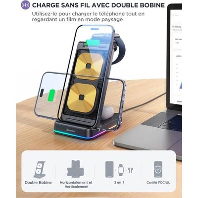 Chargeur Induction Pour Iphone 11- 15w Joyroom à Prix Carrefour