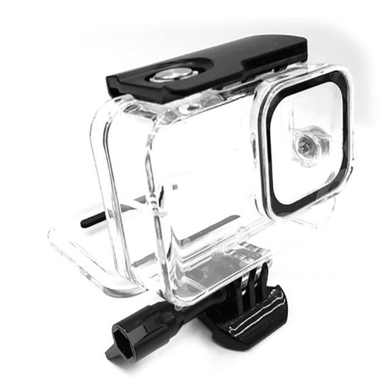 Boîtier Étanchéité 45m GoPro Hero 8 Black – Housse Plongée Protection Avec Montage Et Vis Longue, Idéal Surf, Plongée, Ski Nautique