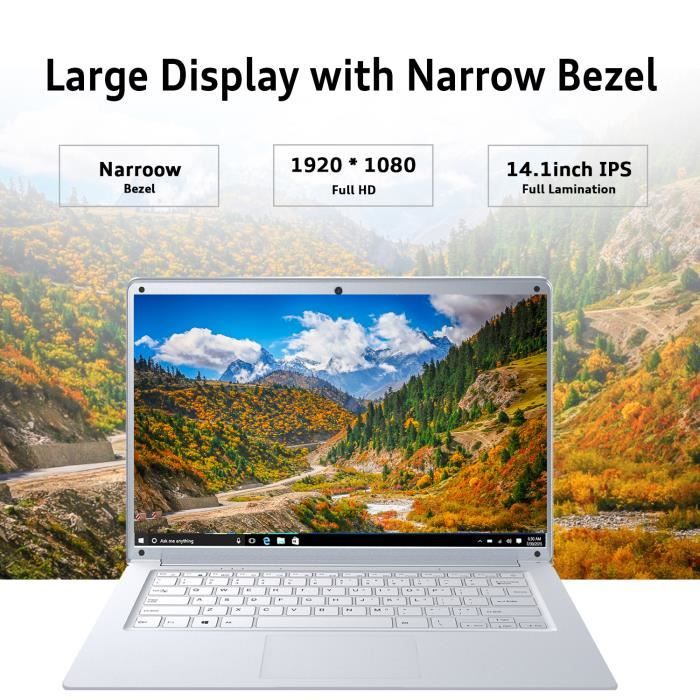 Ordinateur Portable pas cher Vmobile PC ultra-mince-14,1"HD-RAM3