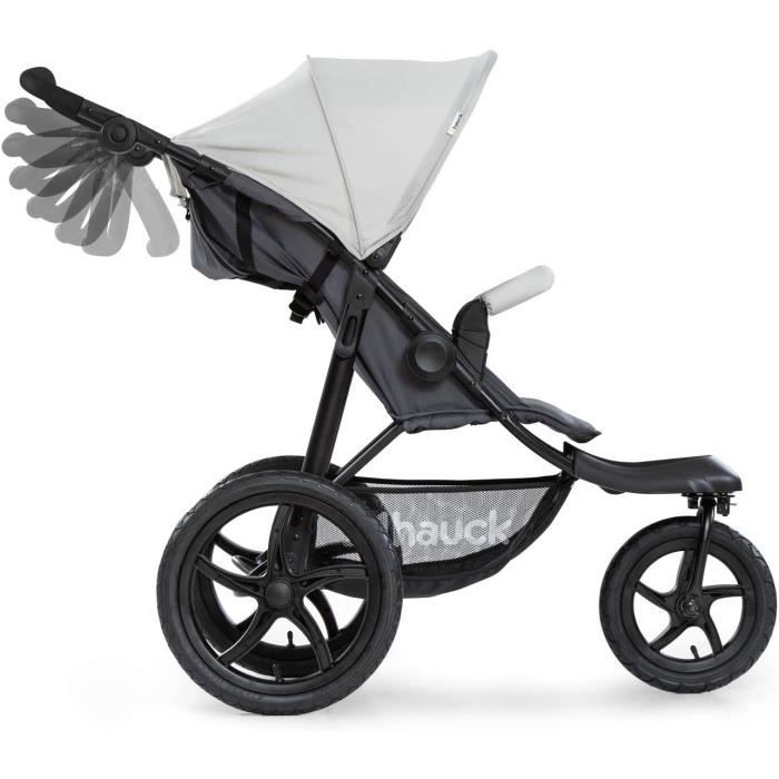 Poussette 3 shop roues pliage compact