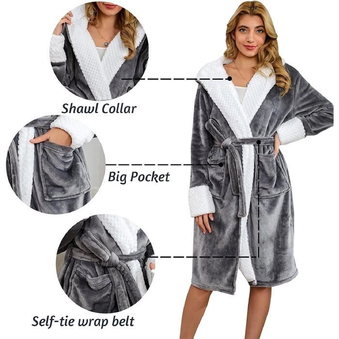 Peignoir de bain femme intersport discount