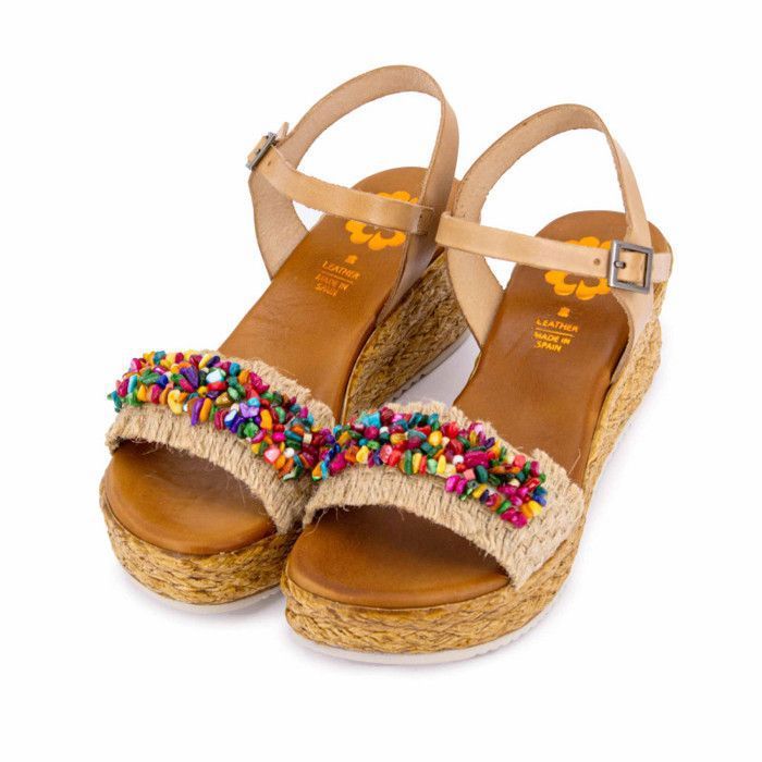Sandales compensees porronet store