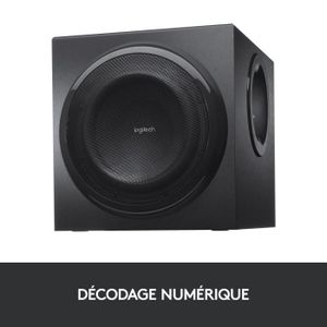 Lot De 2 Supports Muraux/plafond Pour Enceintes Satellite Logitech Z906 - Inclinables Et Pivotants - Installation Facile