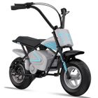 Moto Électrique Enfants EVERCROSS TECH Pneus 11 pouces Distance 15KM Moteur 300W Cadeau super enfants Gris Bleu