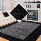 Tapis poil long Shaggy CARPETTEX - Anthracite - 300 x 400 cm - Gris - Chambre - Rectangulaire - Uni