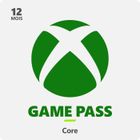 MICROSOFT Abonnement de 12 mois au Xbox Game Pass Core