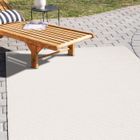 THE DECO FACTORY Tapis salon aspect jute blanc 200x300